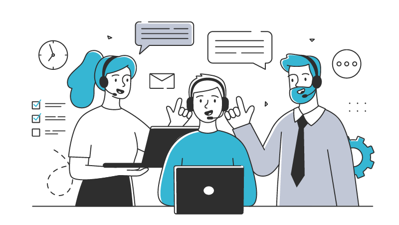 徹底した専属担当におけるトータルサポート